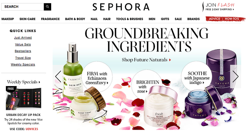 Sephora, Free Urban Decay sampler with $25 purchase, code UDVICES